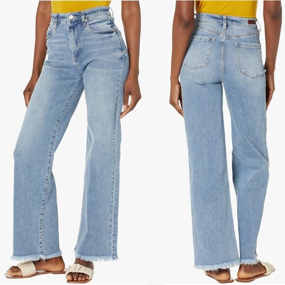 Blank NYC The Franklin Ribcage Wide Leg Jeans - NEW - Picture 3 of 6